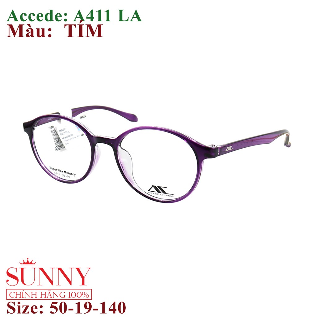 Gọng Kính Unisex Accede A411