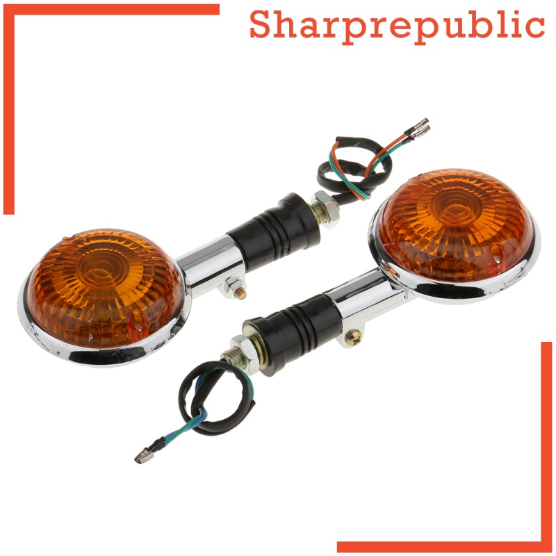 [SHARPREPUBLIC] 2x Turn Signal Amber Lights for Yamaha V-MAX1200 /V-star /XVS1100 /XV250 | BigBuy360 - bigbuy360.vn