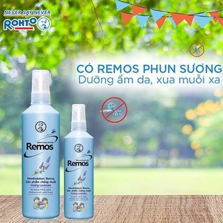 Xịt Mentholatum Remos chống muỗi và côn trùng cắn