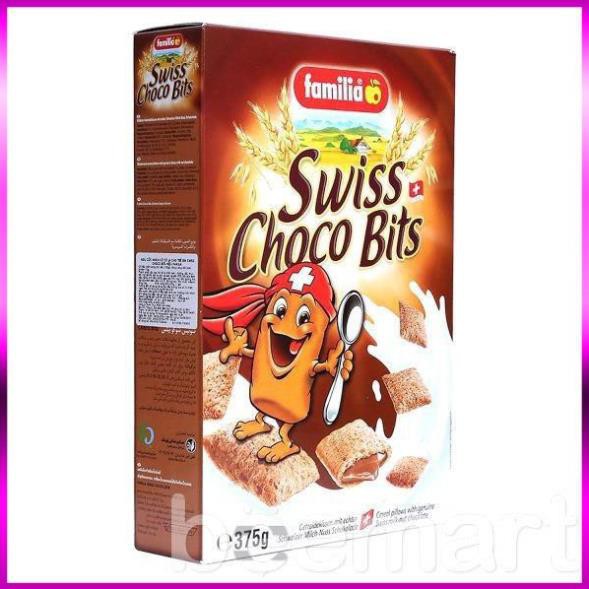 Ngũ Cốc Nhân Sô Cô La Cho Bé Swiss Choco Bits Nhập Khẩu Thụy Sĩ - 375gr
