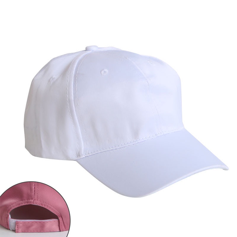 Mũ Lưỡi Trai Bằng Lụa Satin Phong Cách Hip Hop Thời Trang Xuân Hè Có Thể Điều Chỉnh Cho Bé