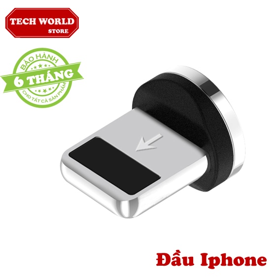 Đầu Cắm Micro USB Từ Tính Tech World Đầu Type-C Cáp Cho AM17 AM23 AM30 AM33 AM51 AM67 AM68 AM70 Dành Cho iOS Samsung