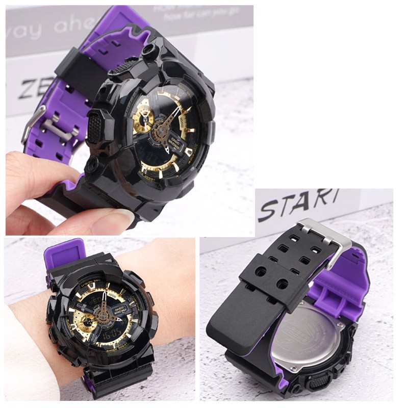 Dây Đeo Thay Thế Bằng TPU Cho Đồng Hồ Casio G-SHOCK GA100 GA 110 120 150 200 300 400 700 GD100/110/120 GAX-100 GW-8900 GLS-100