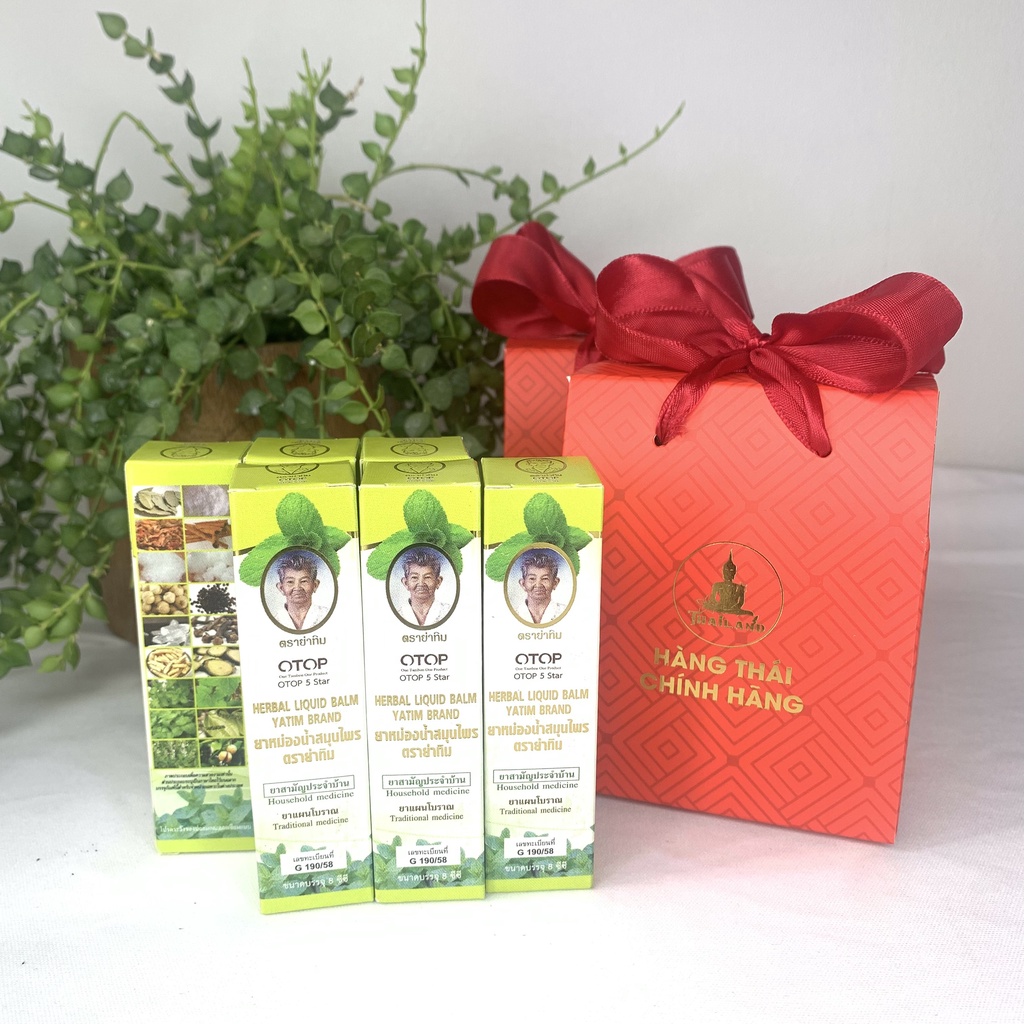 Combo Quà tết Dầu thảo dược Thái Lan 6 chai