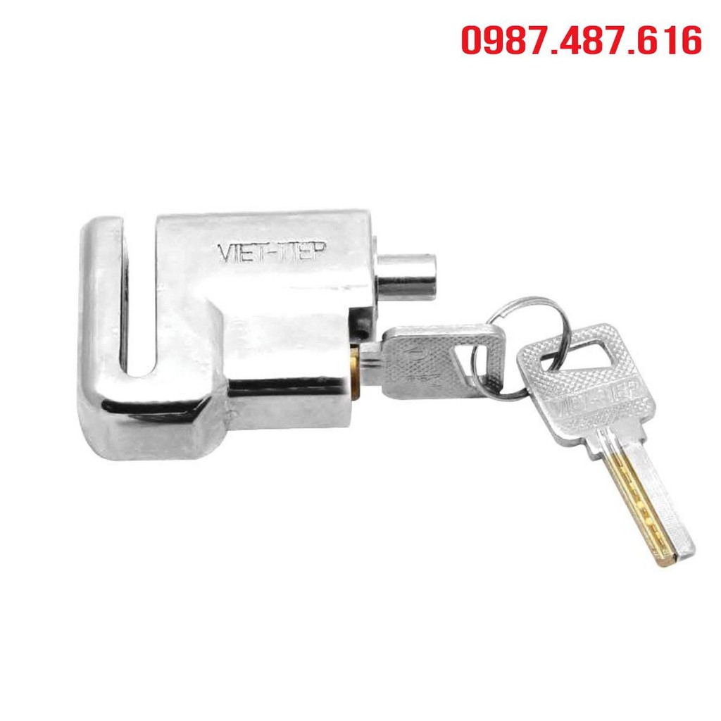 Khoá phanh đĩa Việt - Tiệp Cao cấp - Chống trộm, chống cắt - Bảo hành 2 năm | Mã SP: 06972