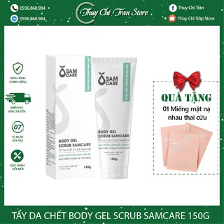 Tẩy da chết cơ thể samcare - body gel scrub sam natural sáng mịn da