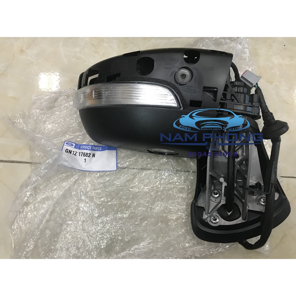 Gương Ecosports 18 LH RH Gập Điện có vạch đèn soi chân gương - GN1Z17683N / GN1Z17682N