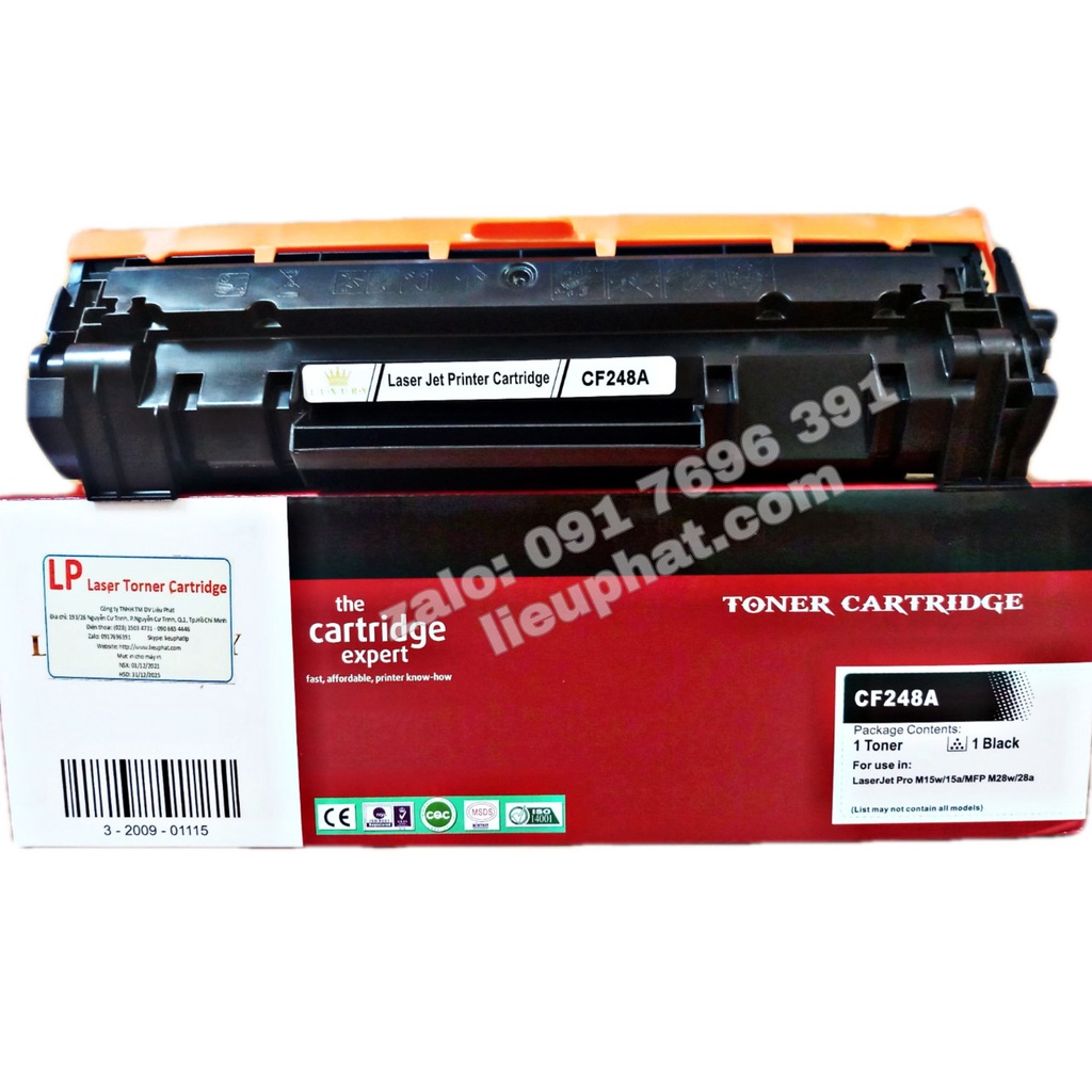 Hộp mực in HP 48A (CF 248A) dùng cho máy HP LaserJet Pro M15a, 15W ...