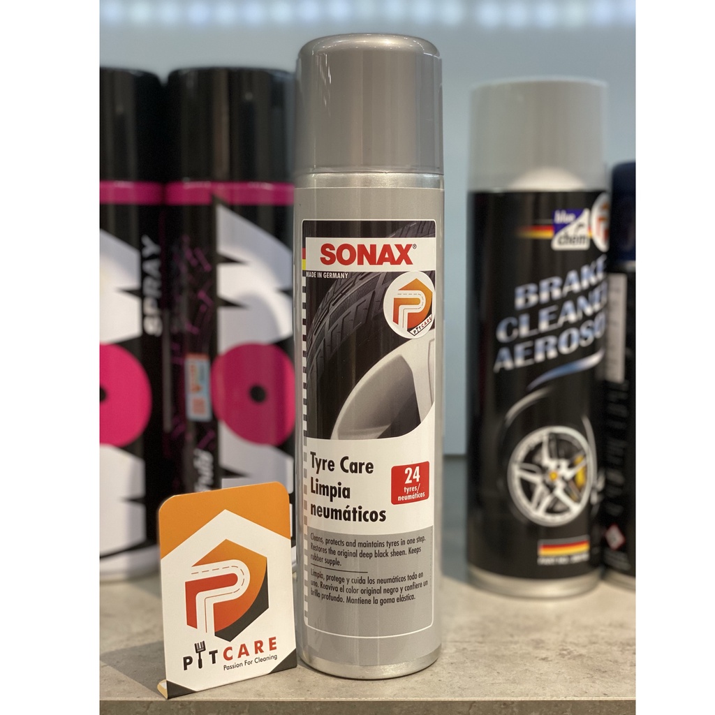 Chai Xịt Dưỡng Lốp Xe Sonax Tyre Care 435300 Phục Hồi Cao Su Lốp Chất Lượng Cao