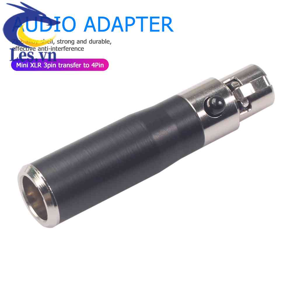 Đầu Chuyển Đổi Mini XLR 3 Pin Sang Mini XLR 4 Pin