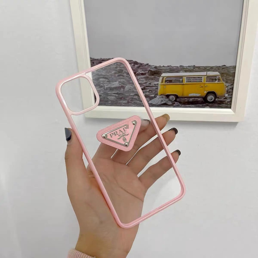 Ốp trong viền màu tag P.r.a.d.a MS01 iphone 7plus/8plus/X/Xs/Xsmax/11/11pro/11promax/12/12pro/12promax/13/13pro/13promax