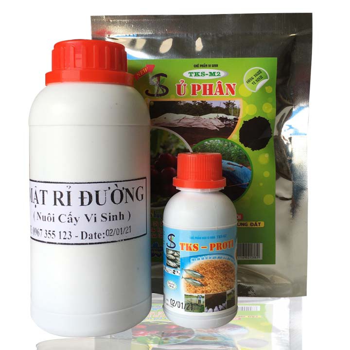 Men Vi Sinh Ủ Phân Cá, Phân Đậu Tương, Bánh Dầu