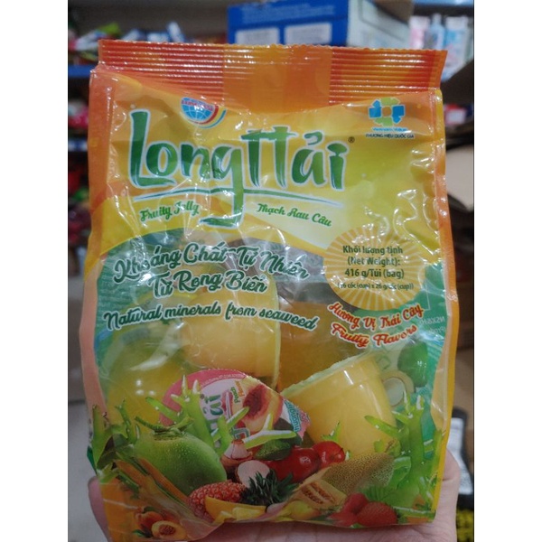 Thạch rau câu Long Hải gói 910g/416g