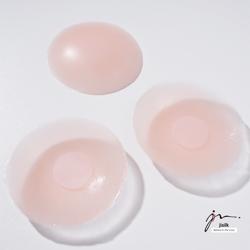 Dán ngực jisilk silicon hộp nhật bản ultra thin silicone cao cấp (hộp 1 đôi, 5 đôi) P.DAN-02
