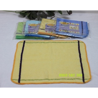 Khăn mặt trẻ em sợi sơ tre 30 x 30cm