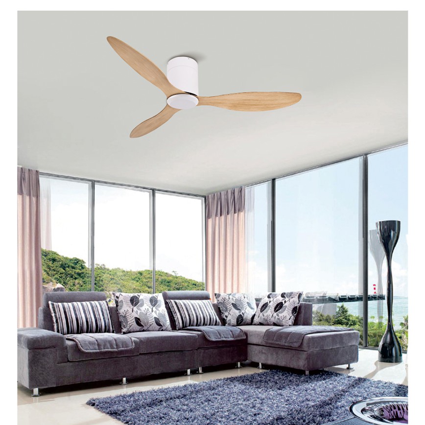 Quạt trần đèn trần thấp Trang trí Phong cách Hiện Đại  52DY-G