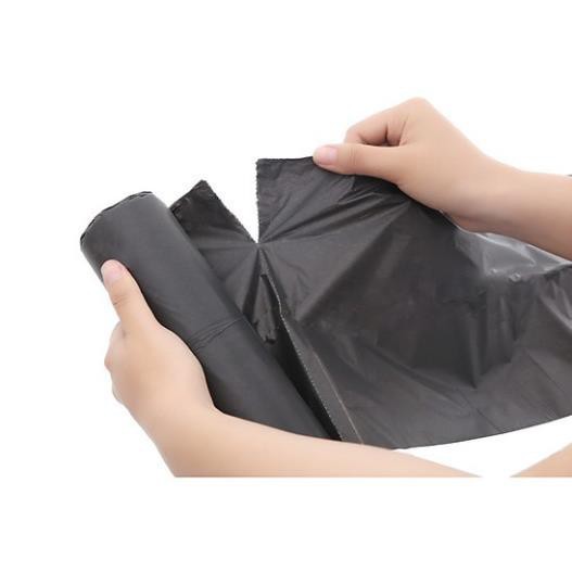 💝FREESHIP TỪ 50K💝 Sét 3 cuộn túi đựng rác đen size 45x56cm - Túi để rác - Đồ Gia Dụng Tiện Ích
