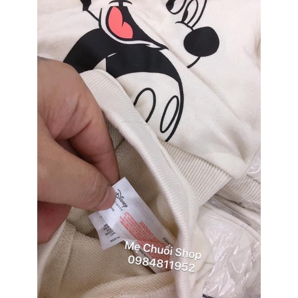 Bộ nỉ  Prinmark mickey cho bé