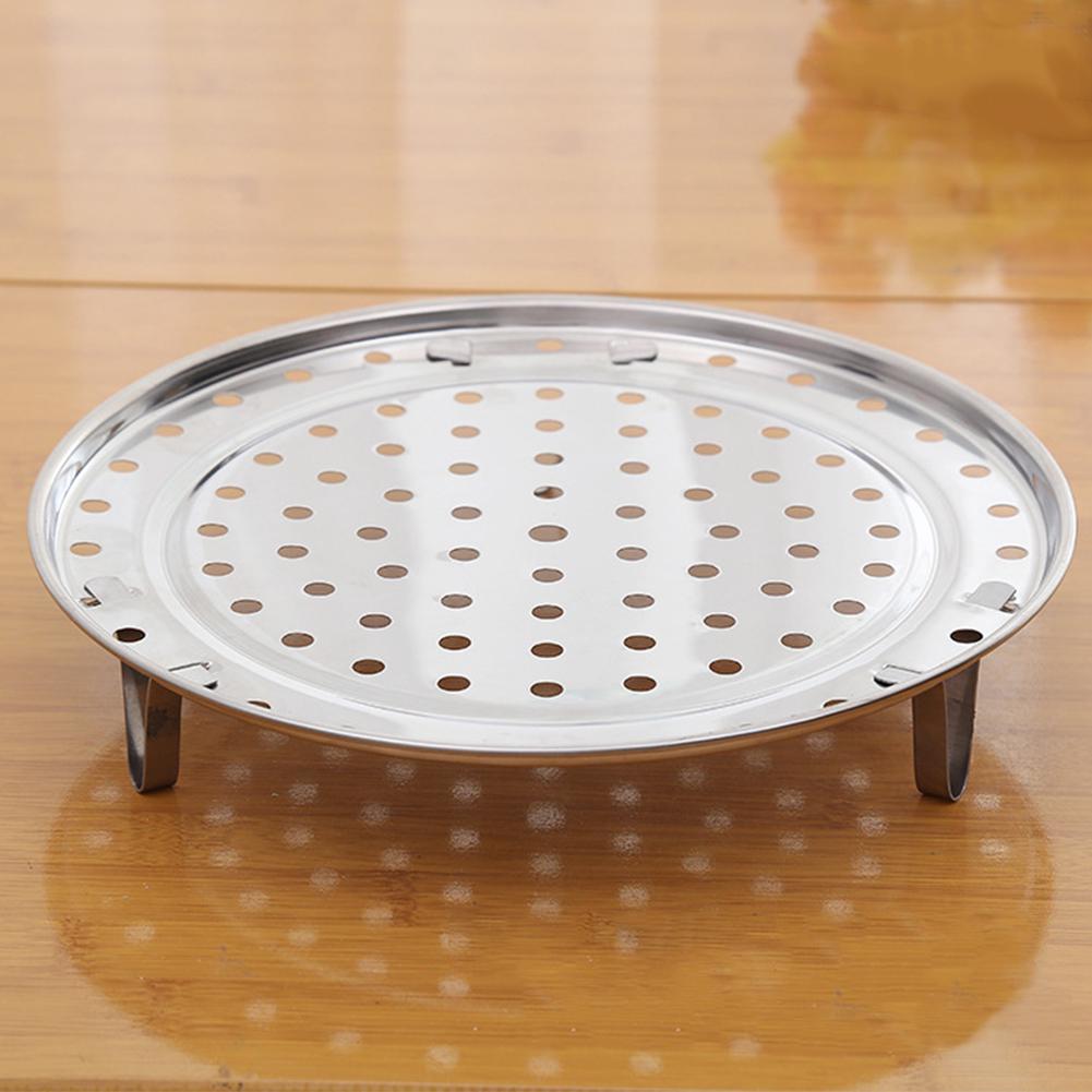 Steaming Stand Kitchen Supplies Steamer Rack Three Legged 3 Types Cooking Tool Durable Stainless Steel Round