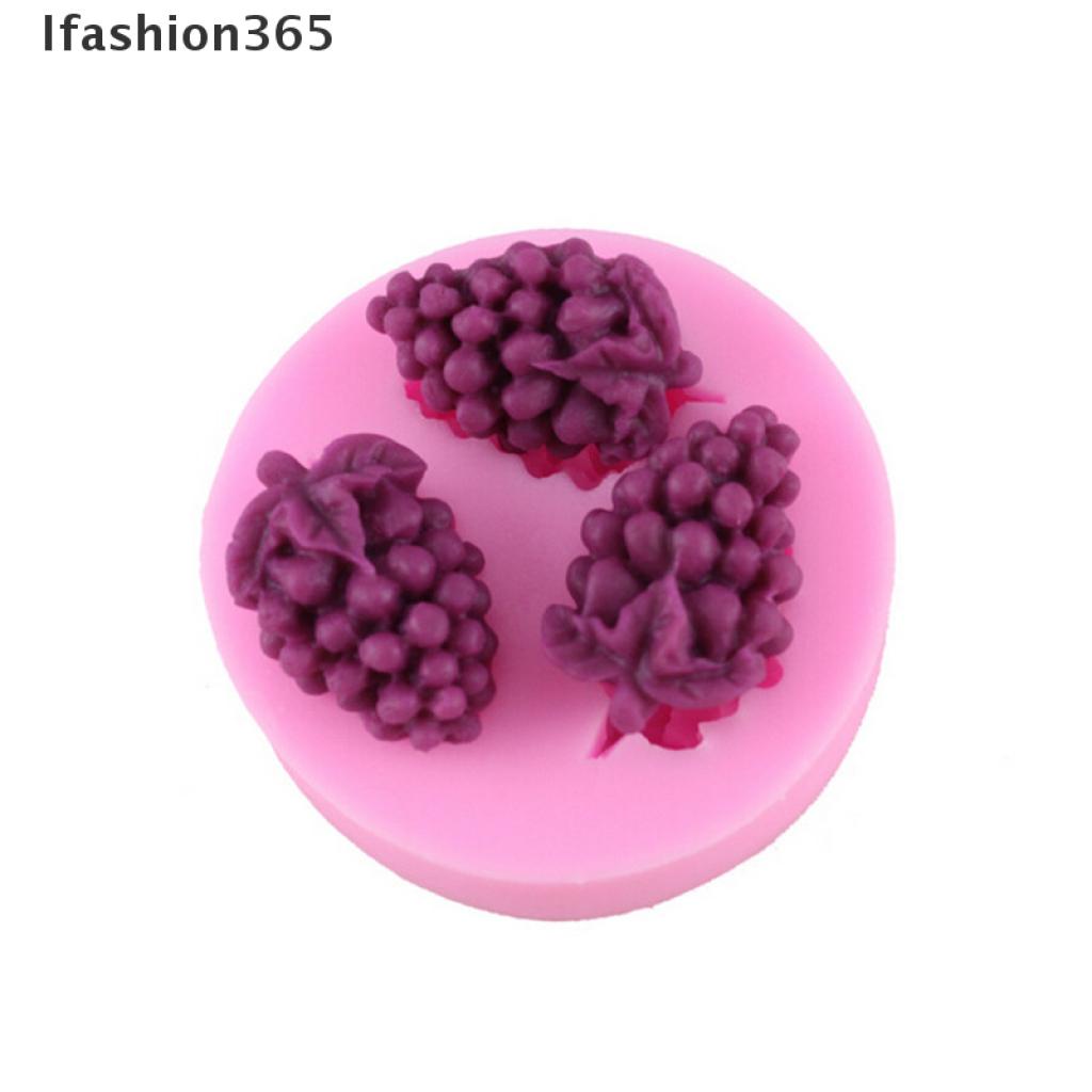 Khuôn Silicon Làm Bánh Kẹo Hình Chùm Nho 1x365