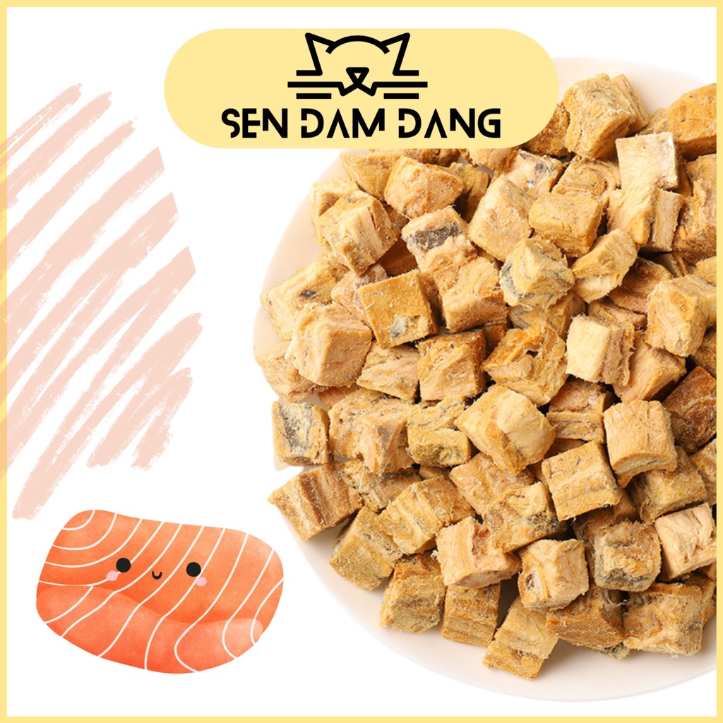 Cá Hồi Sấy Cho Cún Mèo - 50G