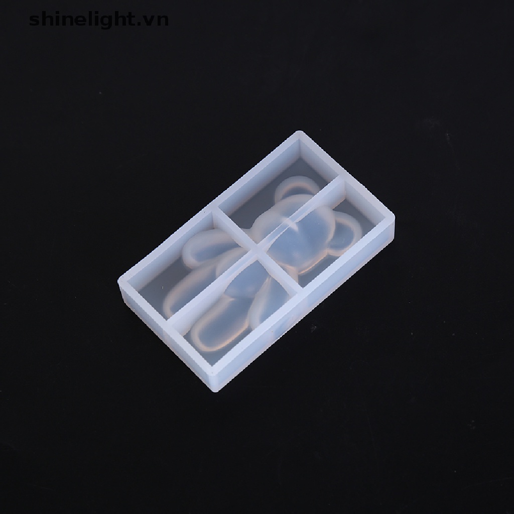 Khuôn Silicon Làm Trang Sức Hình Gấu DIY