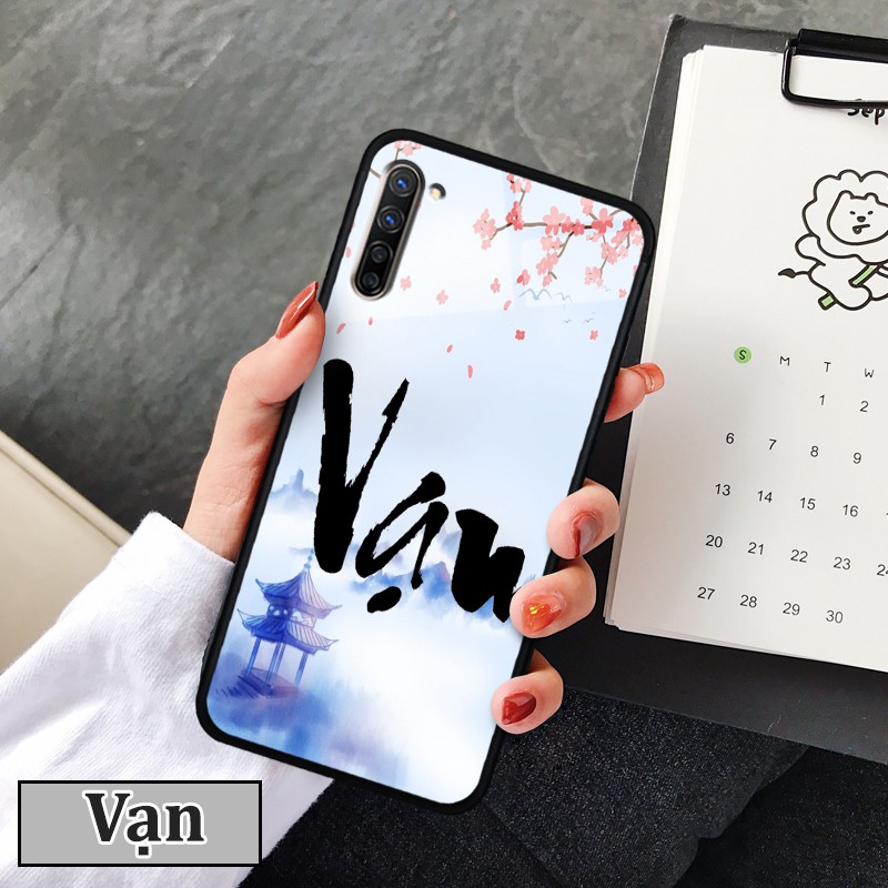 Ốp lưng kính 3D Oppo Reno 3 5G/ Find X2 Lite - chữ thư pháp ý nghĩa