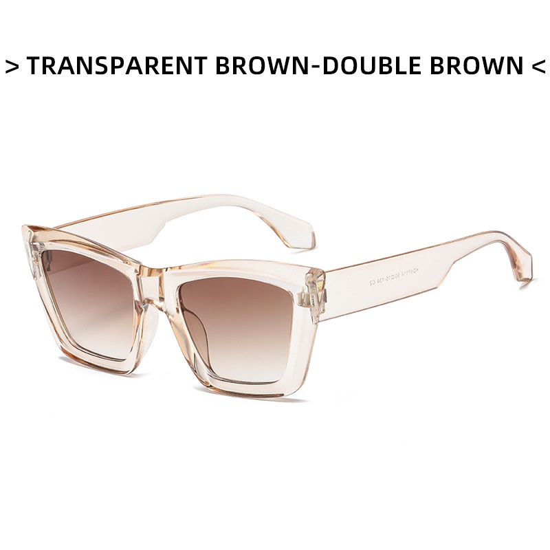 Kính Mát Gọng Mắt Mèo Màu Sắc Kẹo Ngọt Phong Cách Retro Thời Trang Cho Nữ