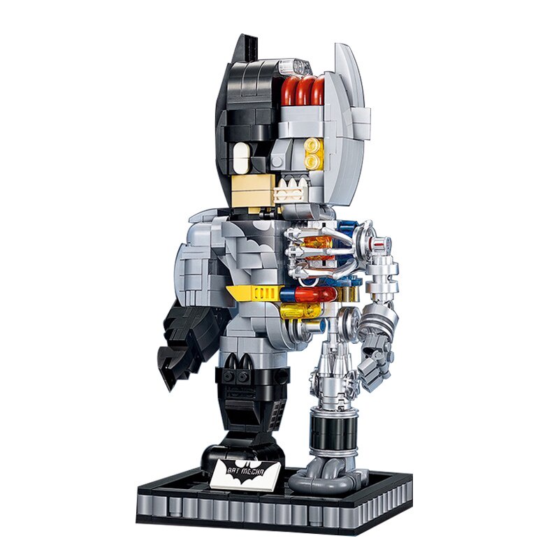 Đồ chơi Lắp ráp Mô hình 19010 Super hero Mechanical Batman 669PCS