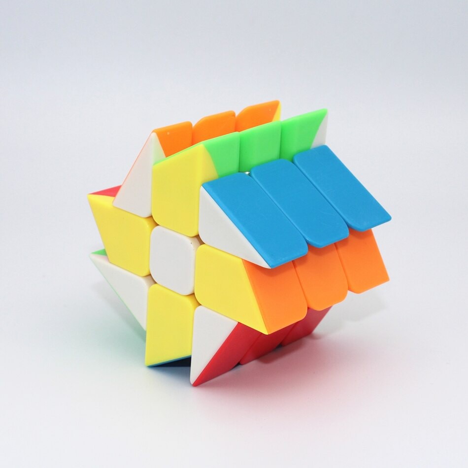 Đồ chơi Rubik Moyu Windmill Fisher 2 Stickerless, Rubik Biến Thể Cối Xay Gió