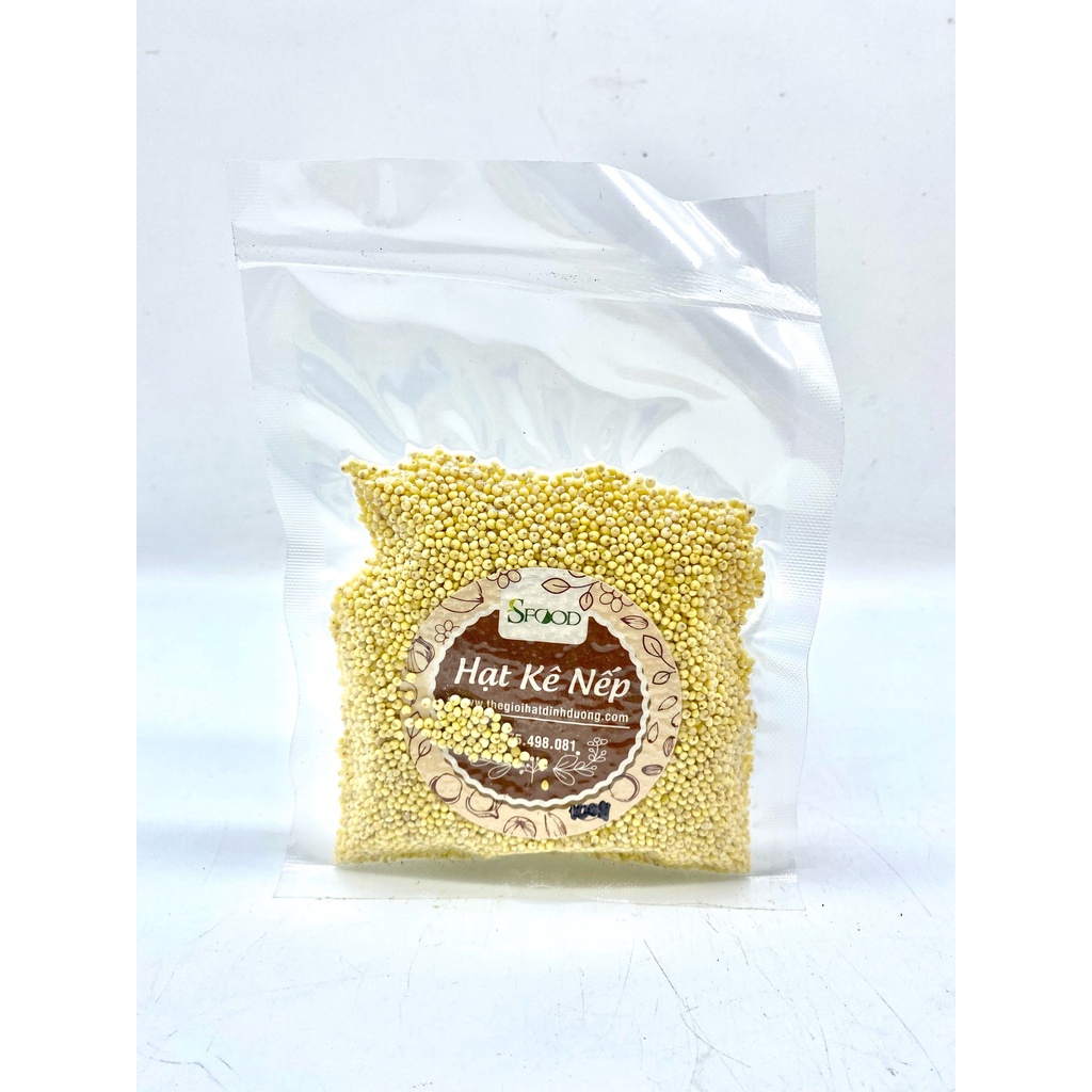 Hạt kê nếp vàng Nghệ An SFOOD 500gram