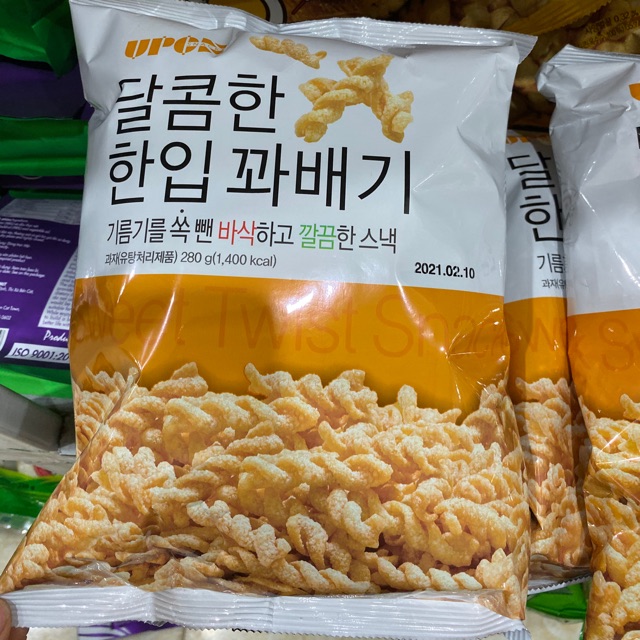 Snack quẩy xoắn Hàn Quốc 280g