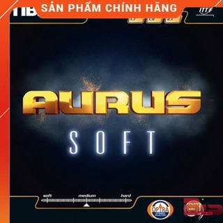 Mặt vợt bóng bàn Tibhar Aurus Sound / Soft Chính Hãng - Mặt vợt Đức, Xoáy, Ổn Định, Dễ Chơi