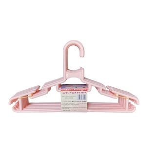 10 cái móc áo quân trẻ em nhựa cao cấp  TL5009 - 10c (29 x 6 x 15.5 cm)