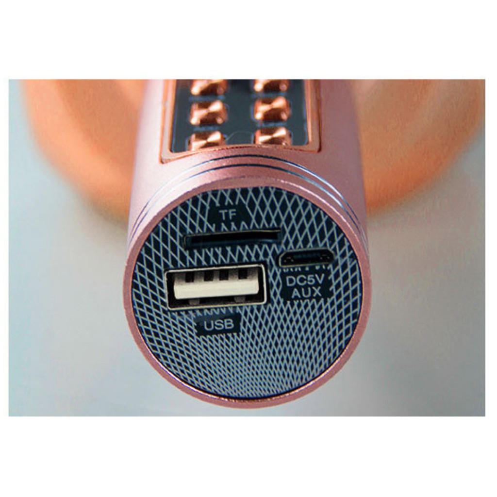 Mic Karaoke Bluetooth Cao Cấp YS90 Chính Hãng - Micro Không Dây Karaoke Kết Nối Bluetooth