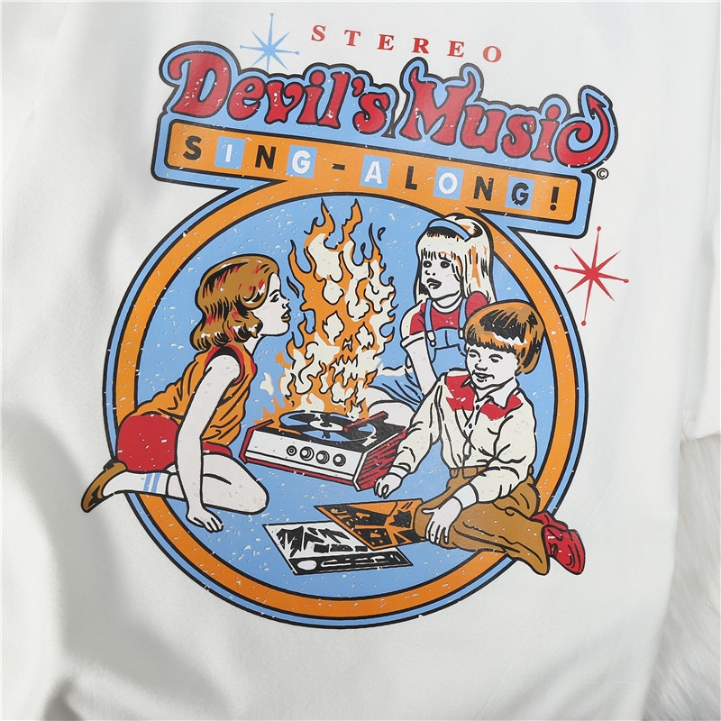 SUXI Áo Thun Tay Ngắn In Hình Hoạt Hình Thời Trang Hàn Quốc Dành Cho Bạn Nữ