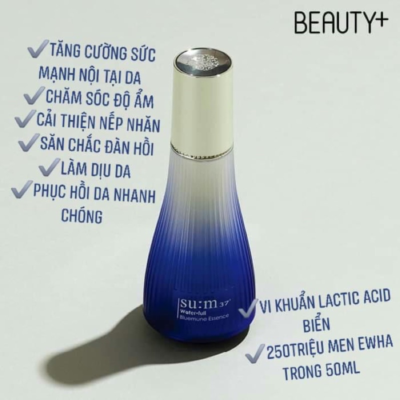 new - tinh chất su:m37 water full bluemun essence date 2024