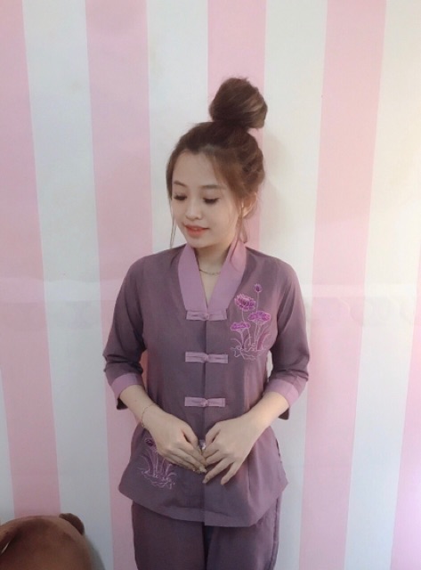 Quần áo đi chùa , la hán phối