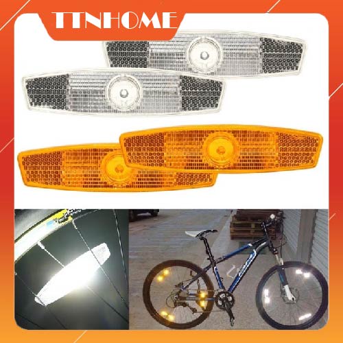Miếng phản quang gắn nan hoa  xe đạp thể thao