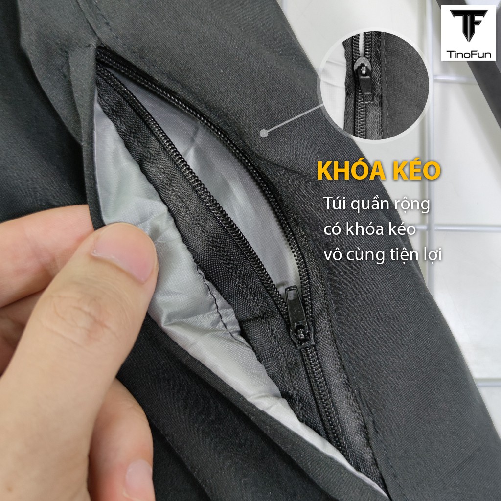 Quần short nam TinoFun 💖FREESHIP💖 thể thao đẹp mã TT24 Quần thun nam dáng lửng trơn đùi ngắn vải gió bó phong cách | BigBuy360 - bigbuy360.vn