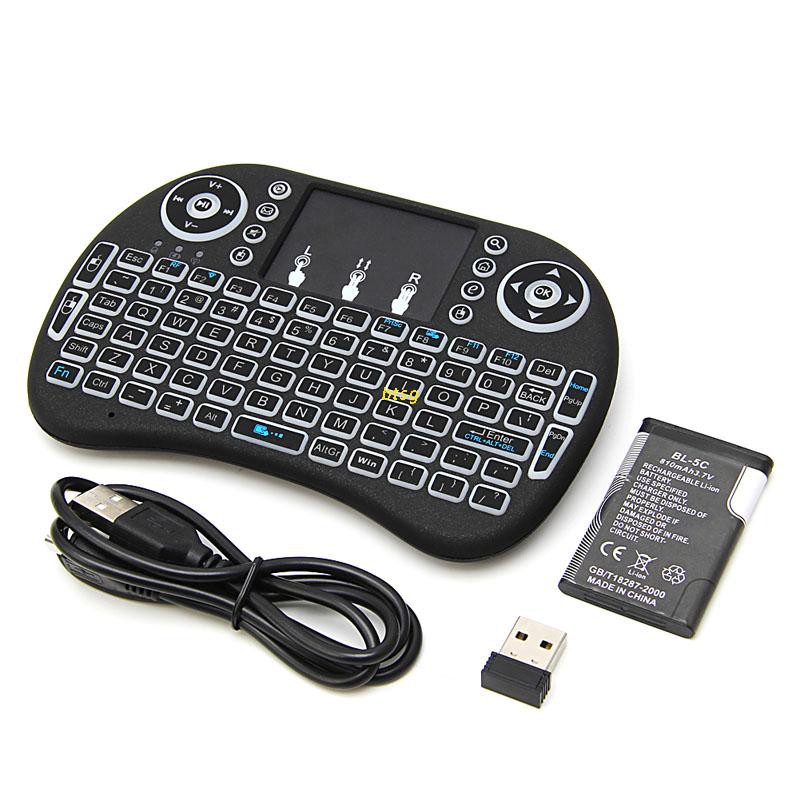 Bàn Phím Không Dây Mini 2.4g Cho Pc Pad Android Tv Box