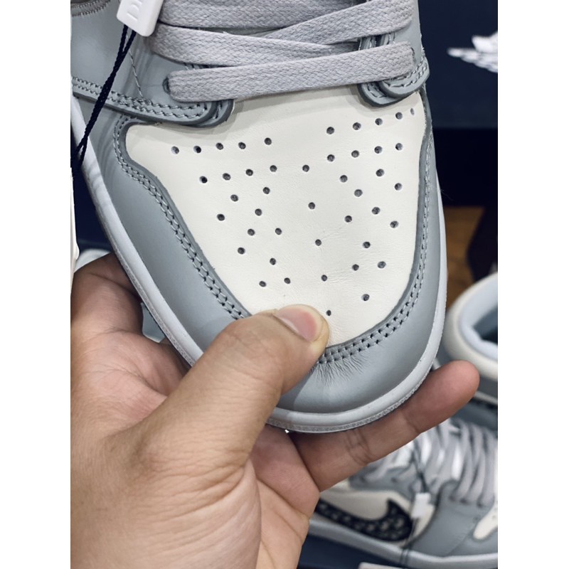 [AGsneaker] Giày thể thao cổ cao màu xám DO chân bè fit lên 1 size....