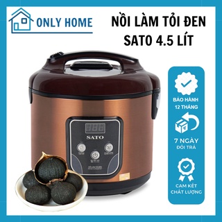 Nồi làm tỏi đen sato 18td052 4,5 lít, máy làm tỏi đen công nghệ nhật bản - hàng chính hãng bảo hành 12 tháng.