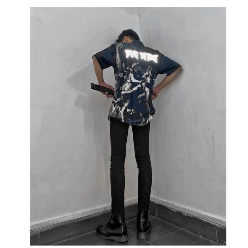 Áo sơmi HY LẠP PHẢN QUANG , Sơ mi lụa mềm [ FULL TAG CHÍNH HÃNG ] | BigBuy360 - bigbuy360.vn