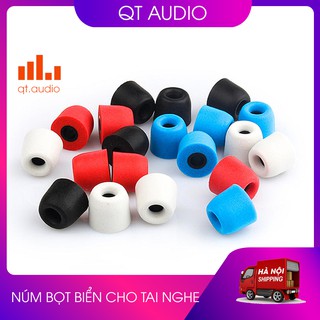 Cặp núm bọt biển dành cho tai nghe inear,T400,size S,M