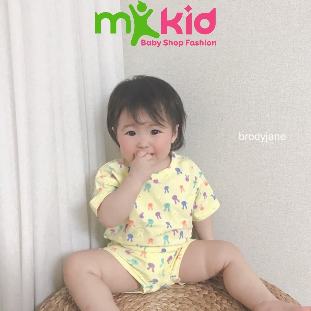 Bộ Minky Mom Cộc Tay Bộ Thun Lạnh Cộc Tay siêu mềm mịn mát cho bé trai bé gái với các họa tiết siêu dễ thương .