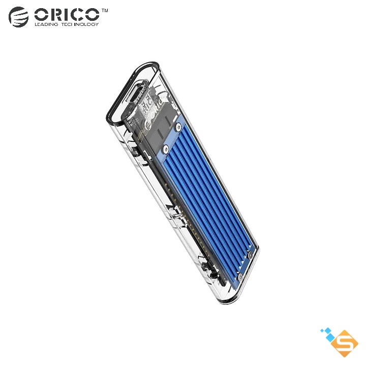 Box Ổ Cứng ORICO Chuyển M.2 PCie sang USB 3.1 TCM2-C3 Tốc Độ 10Gbps - Bảo Hành Chính Hãng 12 Tháng