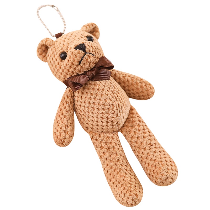 Móc khóa gấu bông trang trí túi xách balo thời trang cute MEOW STORE MK04
