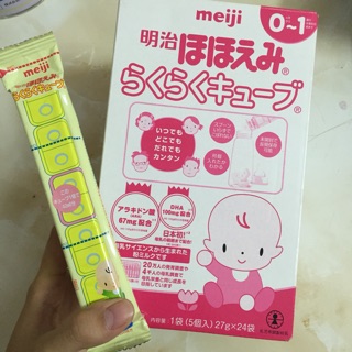 Sữa meiji số 0 dạng thanh ( hộp 24 thanh )