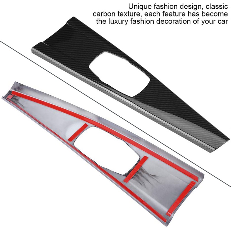 Miếng dán viền bảng điều khiển xe hơi bằng sợi carbon cho BMW 3 Series F30 F34 4 Series F33 F36